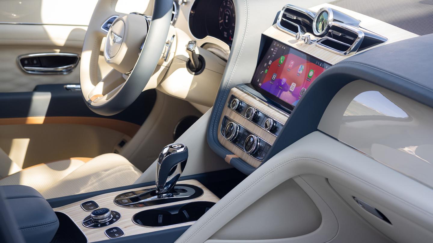 Bentley Bentayga EWB Azure Riviera Collection - front interior