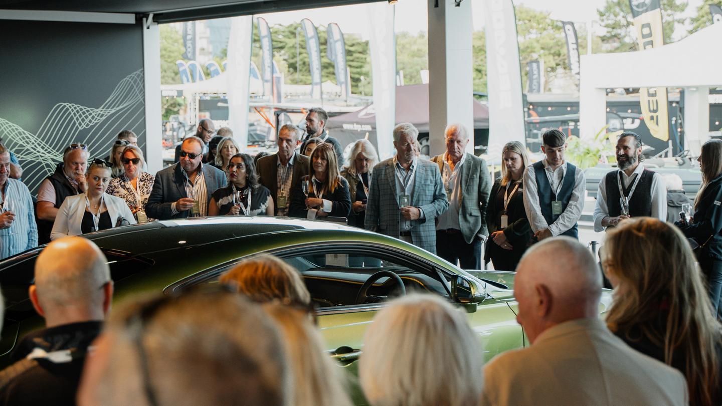 Bentley stand at Southampton Boat Show