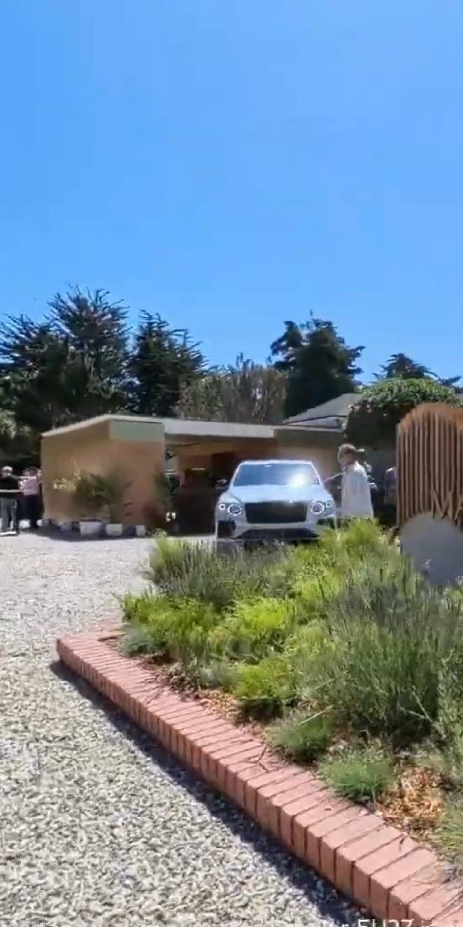 Bentayga S Black Edition at Monterey Car Week